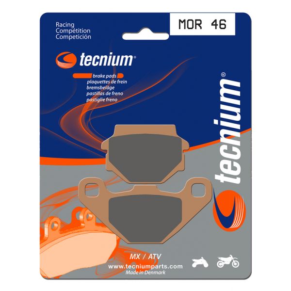 Plaquettes de frein moto Tecnium Tecnium MOR46 m�tal fritt�