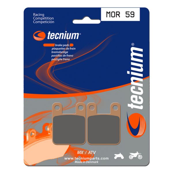 Plaquettes de frein moto Tecnium Tecnium MOR59 mtal fritt