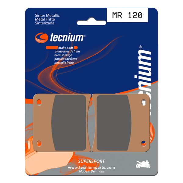 Plaquettes de frein moto Tecnium Tecnium MR120 mtal fritt