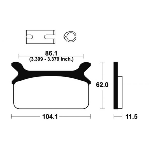 Tecnium Tecnium MR168 métal fritté