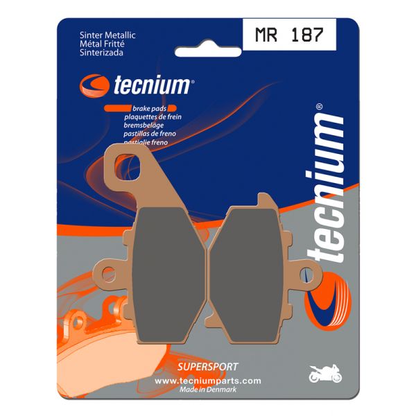 Plaquettes de frein moto Tecnium Tecnium MR187 mtal fritt