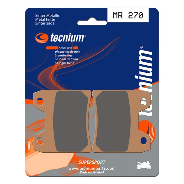 Plaquettes de frein moto Tecnium Tecnium MR270 mtal fritt