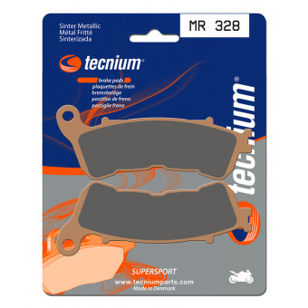 Plaquettes de frein moto Tecnium Tecnium MR328 métal fritté Plaquettes de frein moto Tecnium Tecnium MR328 métal fritté
