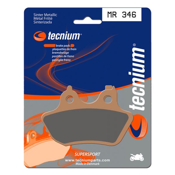 Plaquettes de frein moto Tecnium Tecnium MR346 mtal fritt