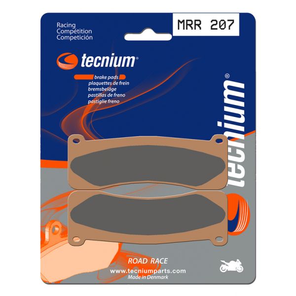 Plaquettes de frein moto Tecnium Tecnium MRR207 m�tal fritt�