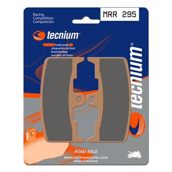 Plaquettes de frein moto Tecnium Tecnium MRR295 m�tal fritt�