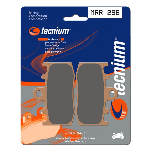 Plaquettes de frein moto Tecnium Tecnium MRR296 m�tal fritt�