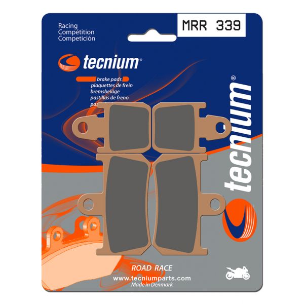 Plaquettes de frein moto Tecnium Tecnium MRR339 m�tal fritt�