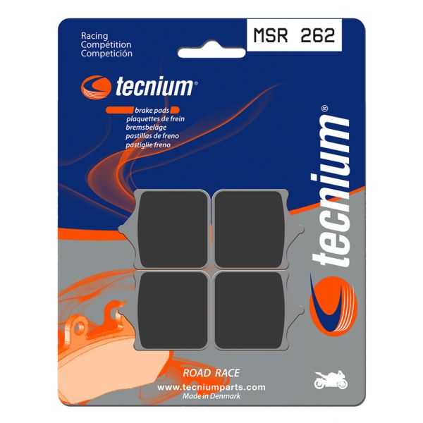 Plaquettes de frein moto Tecnium Tecnium MSR262 mtal fritt