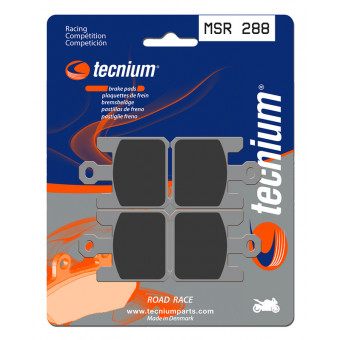 Plaquettes de frein moto Tecnium Tecnium MSR288 mtal fritt