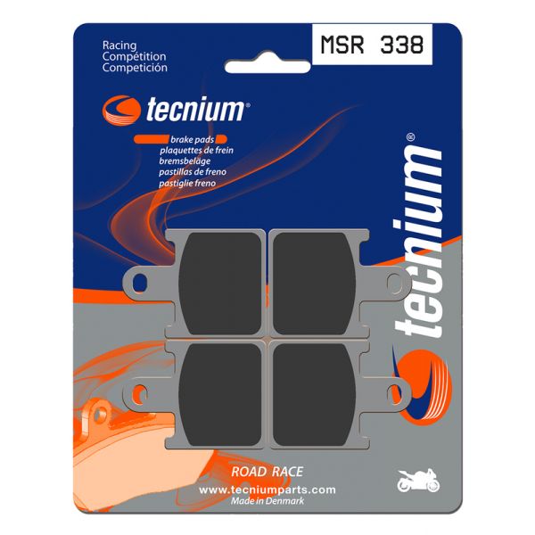 Plaquettes de frein moto Tecnium Tecnium MSR338 m�tal fritt�
