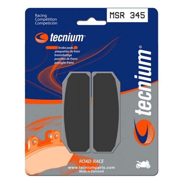 Plaquettes de frein moto Tecnium Tecnium MSR345 m�tal fritt�