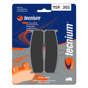 Plaquettes de frein moto Tecnium Tecnium MSR365 métal fritté Plaquettes de frein moto Tecnium Tecnium MSR365 métal fritté