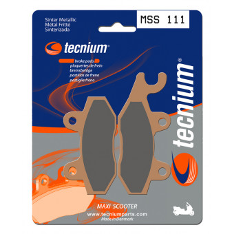 Plaquettes de frein moto Tecnium Tecnium MSS111 mtal fritt