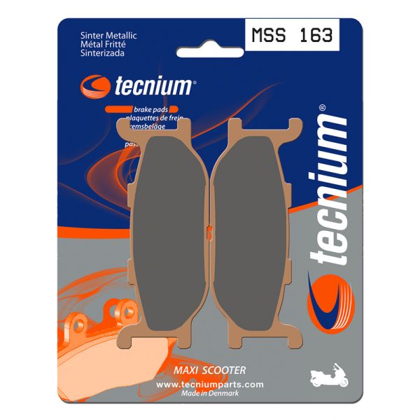 Plaquettes de frein moto Tecnium Tecnium MSS163 mtal fritt