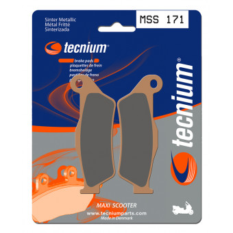 Plaquettes de frein moto Tecnium Tecnium MSS171 mtal fritt