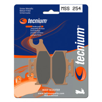 Plaquettes de frein moto Tecnium Tecnium MSS254 mtal fritt