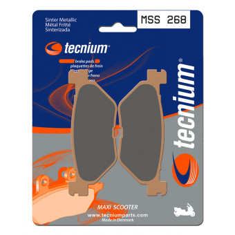 Plaquettes de frein moto Tecnium Tecnium MSS268 mtal fritt