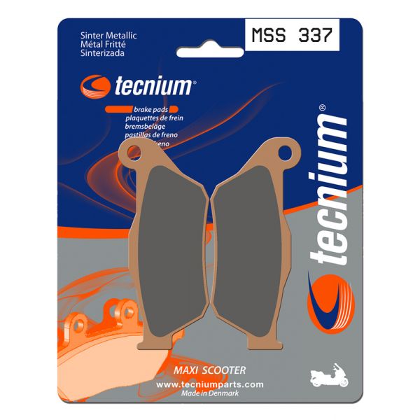 Plaquettes de frein moto Tecnium Tecnium MSS337 mtal fritt