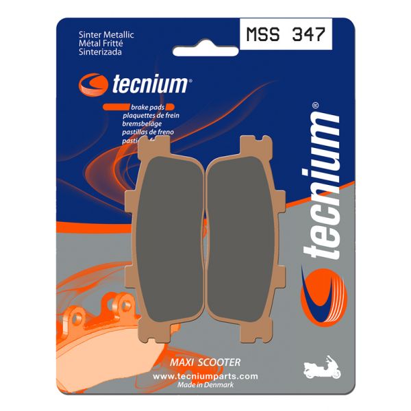 Plaquettes de frein moto Tecnium Tecnium MSS347 mtal fritt