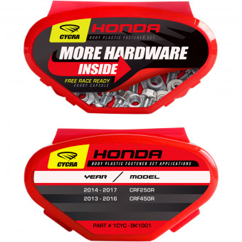 Accessoires carnage Cycra Kit Vis Carnages Honda CRF250R/CRF450R (13-17)