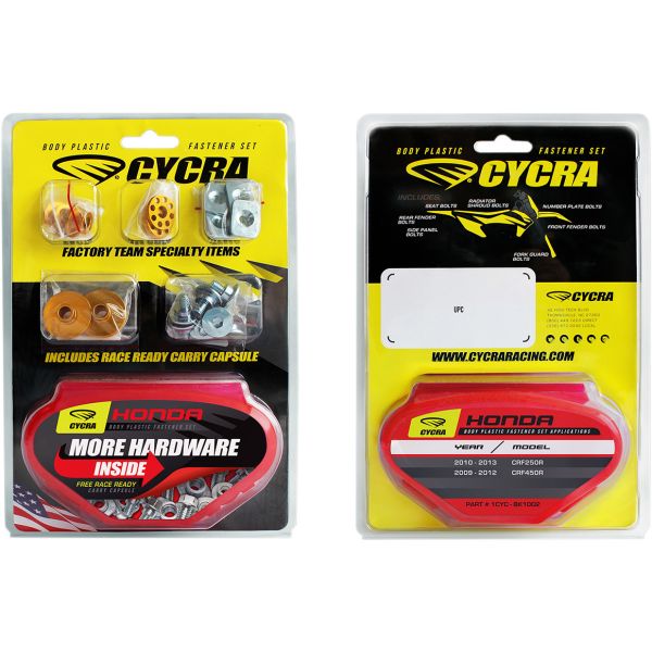 Cycra Kit Vis Carénages Honda CRF250R/CRF450R (13-17)