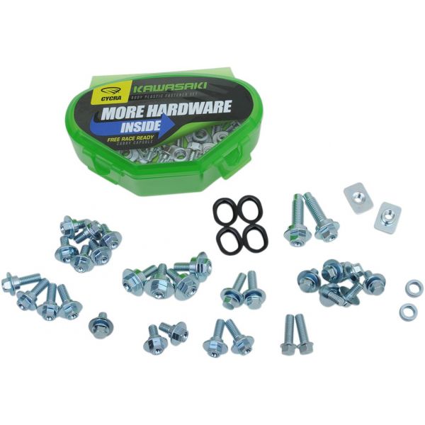 Accessoires car�nage Cycra Kit Vis Car�nages Kawasaki KX250F/KX450F (03-16)