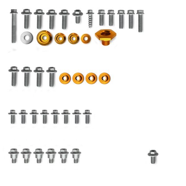 Cycra Kit Vis Carénages KTM SX125/SX250/SX-F450 (07-10)