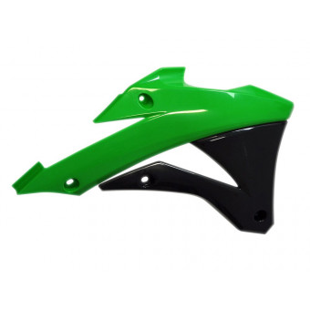 copes de radiateur Racetech Ouies de radiateur Rtech Kawasaki KX85/KX100 (14-21)