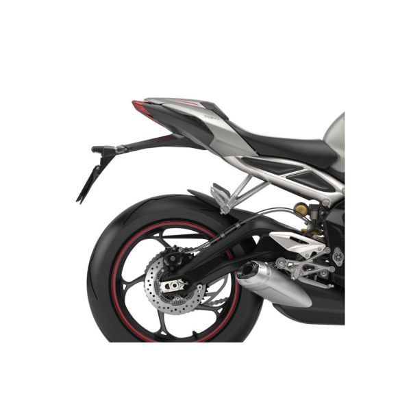 Kit Éliminateur De Garde-Boue Arrière Pour Triumph Street Triple 675/R (2013-2018) | Support De Plaque Noir Avec Éclairage | En Aluminium