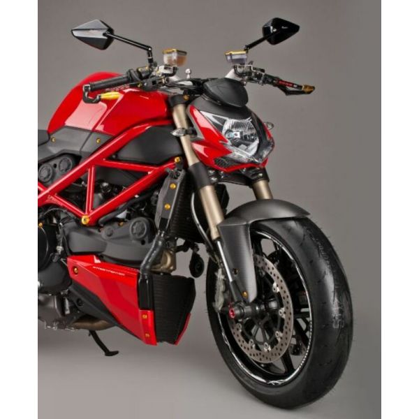 Lightech Garde boue avant Lightech carbone mat Ducati Streetfighter (09-15)