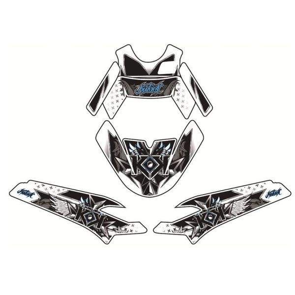 Kutvek Kit dco Demon MBK Booster/Yamaha BW'S (03-17)