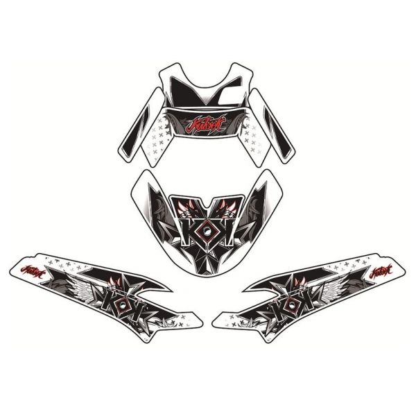 Kutvek Kit dco Demon MBK Booster/Yamaha BW'S (03-17)