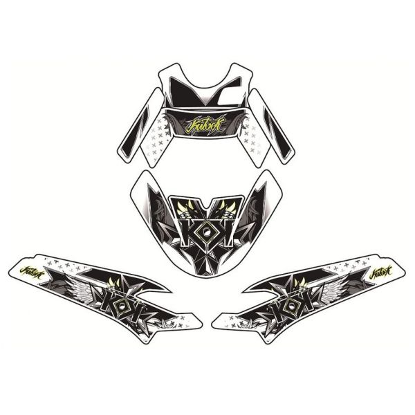 Kutvek Kit dco Demon MBK Booster/Yamaha BW'S (03-17)