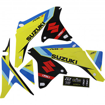 Kit déco Factory Effex Kit Déco Evo 17 Suzuki RM-Z250 (10-18) Kit déco Factory Effex Kit Déco Evo 17 Suzuki RM-Z250 (10-18)