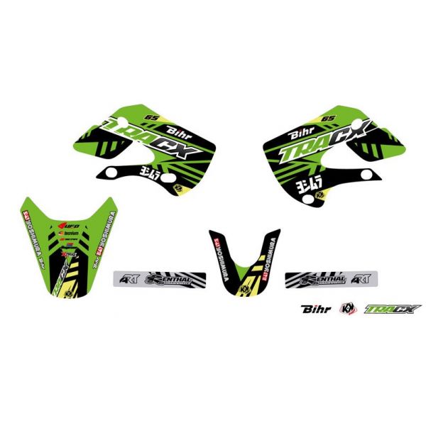 Kit d�co Kutvek Kit d�co Tracx Kawasaki KX65 (00-19)
