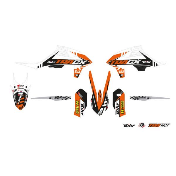 Kit d�co Kutvek Kit d�co Tracx KTM EXC/EXC-F 250/350/450 (18-22)