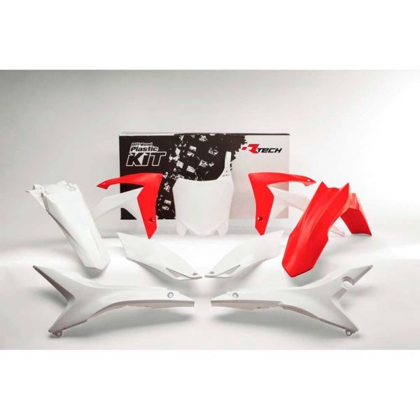 Kit plastique Racetech Kit plastique Rtech Honda CRF250R/CRF450R (13-17)