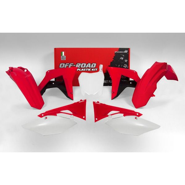 Kit plastique Racetech Kit plastique Rtech Honda CRF250R/CRF450R (17-18)