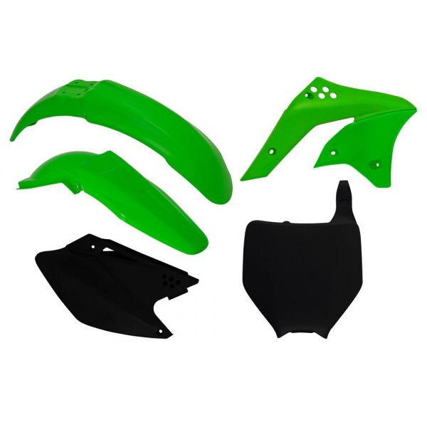 Kit plastique Racetech Kit plastique Rtech Kawasaki KX250F (06-08)