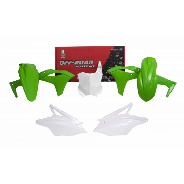 Kit plastique Racetech Kit plastique Rtech Kawasaki KX250F (17-20)