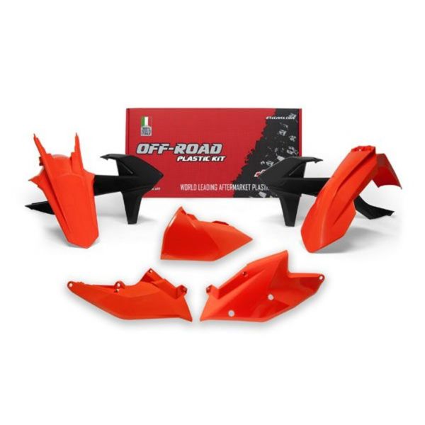 Kit plastique Racetech Kit plastique Rtech KTM EXC (17-19)
