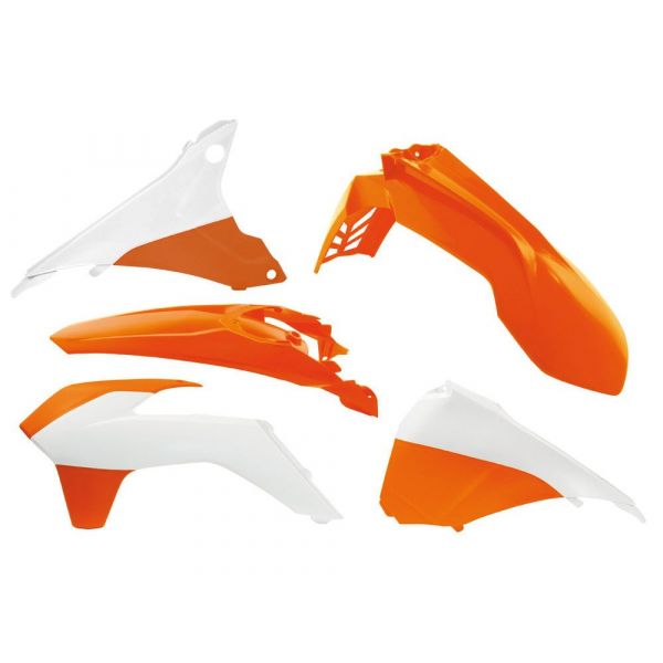 Kit plastique Racetech Kit plastique Rtech KTM EXC (14-16)