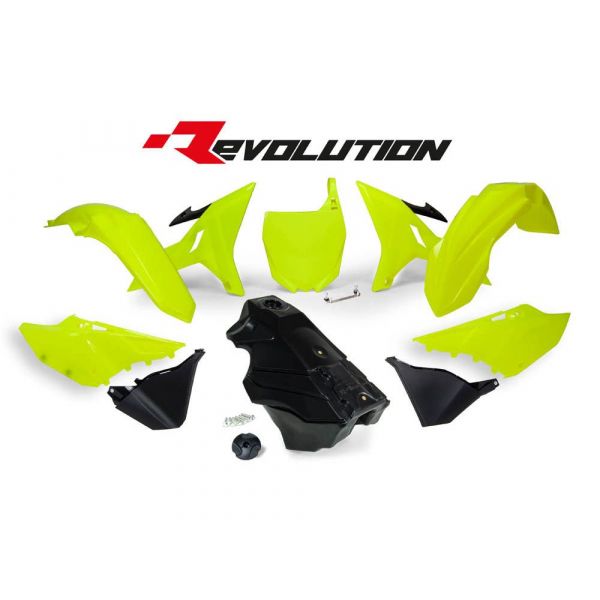 Racetech Kit plastique Rtech Revolution + réservoir Yamaha YZ125/YZ250 (02-21)