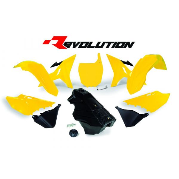 Racetech Kit plastique Rtech Revolution + réservoir Yamaha YZ125/YZ250 (02-21)