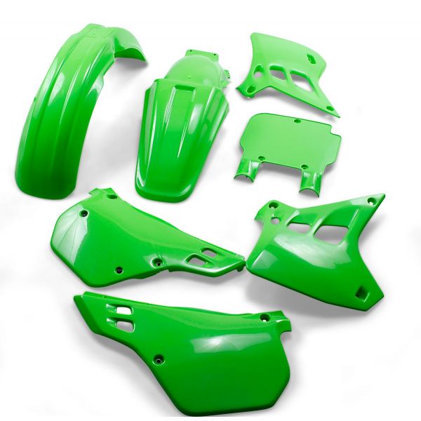 Kit plastique UFO Kit Plastique UFO Kawasaki KX125H (90-91) Kit plastique UFO Kit Plastique UFO Kawasaki KX125H (90-91)