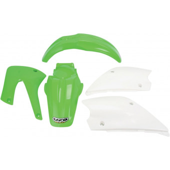 Kit plastique UFO Kit Plastique UFO Kawasaki KX80 (00) Kit plastique UFO Kit Plastique UFO Kawasaki KX80 (00)