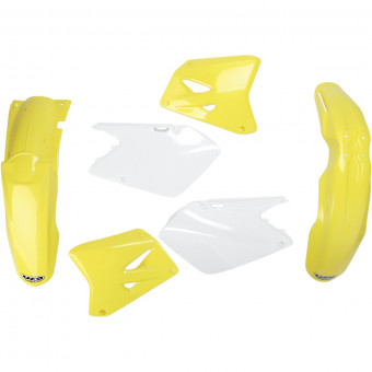 Kit plastique UFO Kit Plastique UFO Suzuki RM125/RM250 (03-05) Kit plastique UFO Kit Plastique UFO Suzuki RM125/RM250 (03-05)