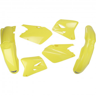 Kit plastique UFO Kit Plastique UFO Suzuki RM125/RM250 (01-02) Kit plastique UFO Kit Plastique UFO Suzuki RM125/RM250 (01-02)
