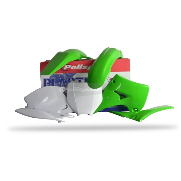 Kit plastique Polisport Kit Plastiques Polisport Kawasaki KX125/KX250 (03-08)